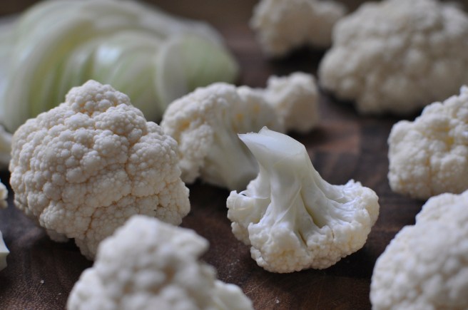 cauliflower and onions