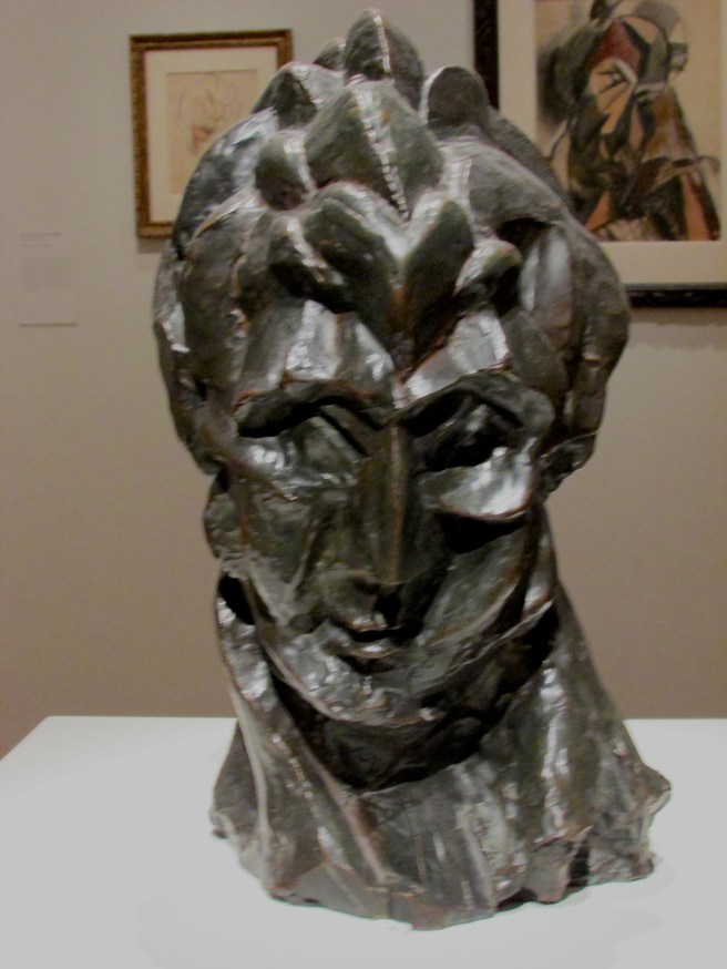 "Bust of a Woman (Fernande)," 1909, bronze