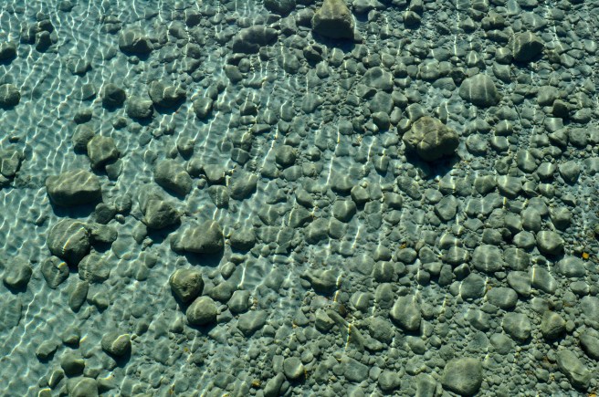 Lake Tahoe's astonishingly clear waters.